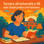Tornare all’università a 40 anni: guida pratica che funziona