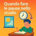 Quando fare le pause nello studio per ricordare meglio