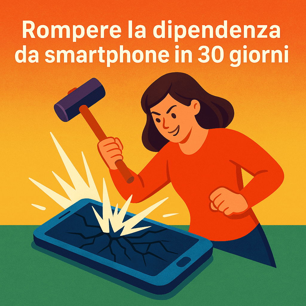 Rompere la dipendenza da smartphone in 30 giorni: la mia strategia semplice