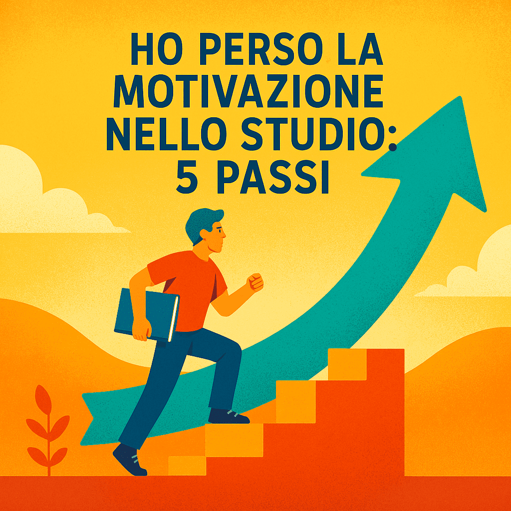 Ho perso la motivazione nello studio: 5 passi