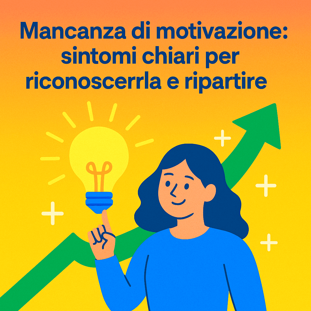 Mancanza di motivazione: sintomi chiari per riconoscerla e ripartire