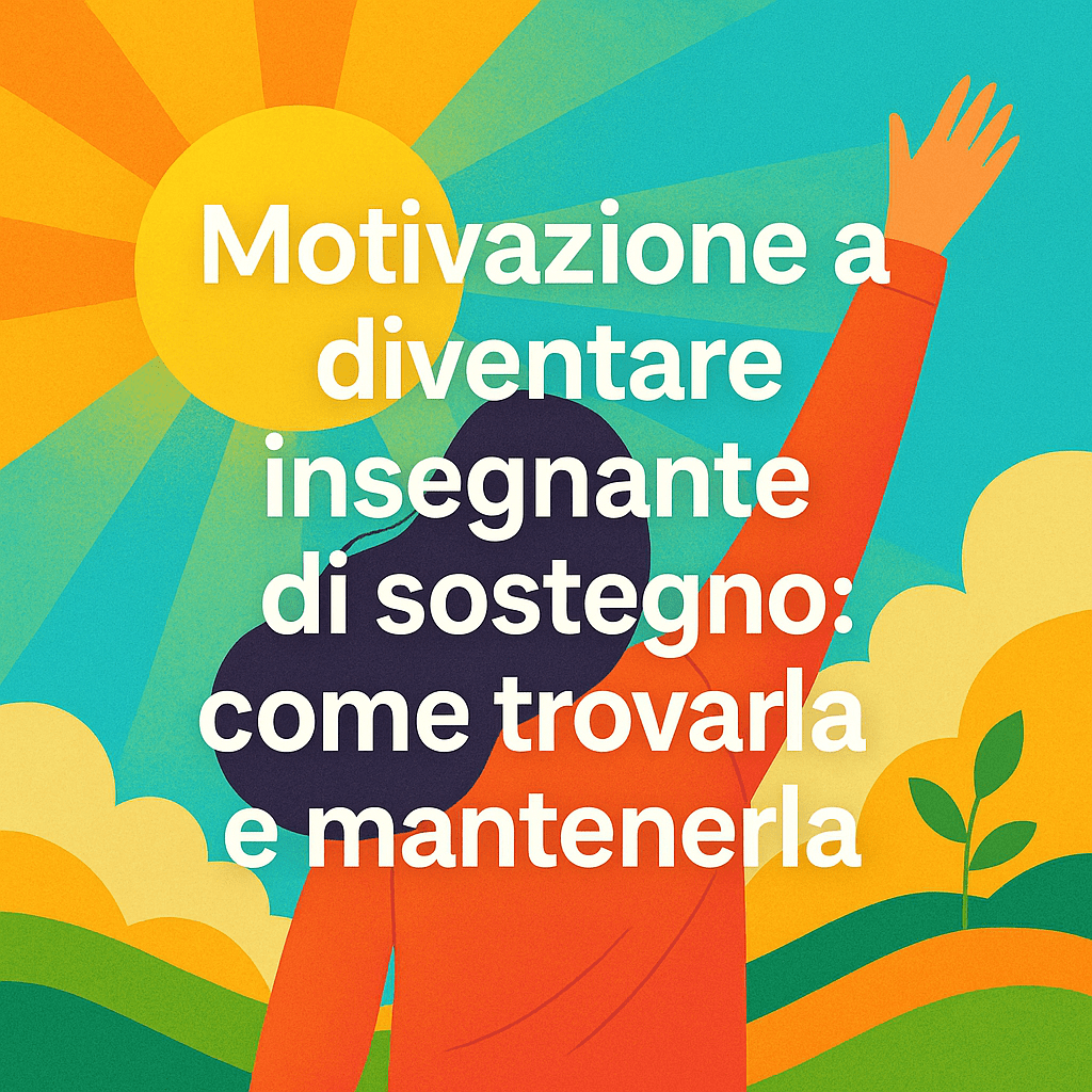 Motivazione a diventare insegnante di sostegno: come trovarla e mantenerla