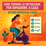 Come trovare la motivazione per dimagrire a casa: metodo pratico in 4 passi