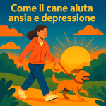 Come il cane aiuta ansia e depressione: routine che ti rimette in moto