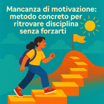 Mancanza di motivazione: metodo concreto per ritrovare disciplina senza forzarti