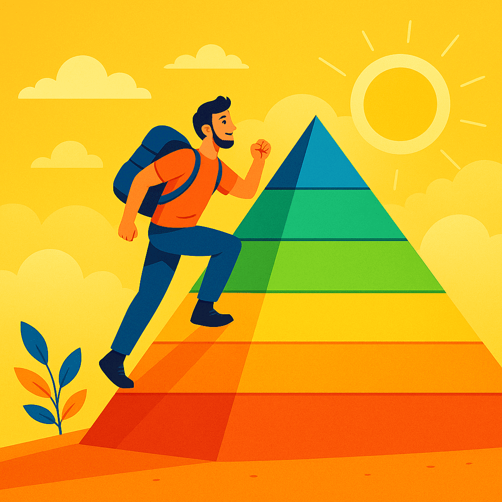 Piramide dei Bisogni di Maslow: come usarla davvero per motivarti ogni giorno