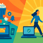 Decluttering digitale: meno caos, più motivazione